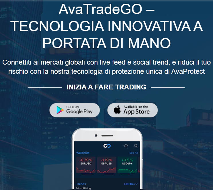 Avatrade homepage