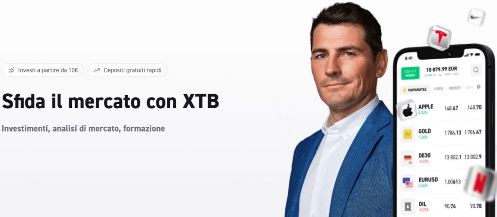 XTB homepage