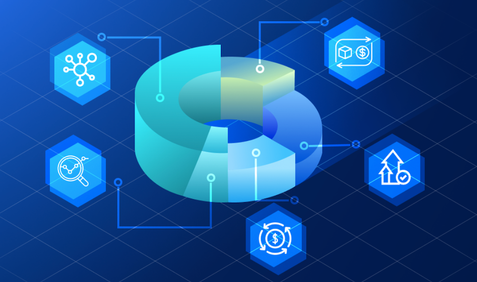 Esempio di grafico di tokenomica