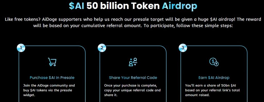 nuove ico - aidoge airdrop