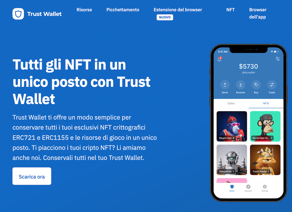 Trust Wallet NFT