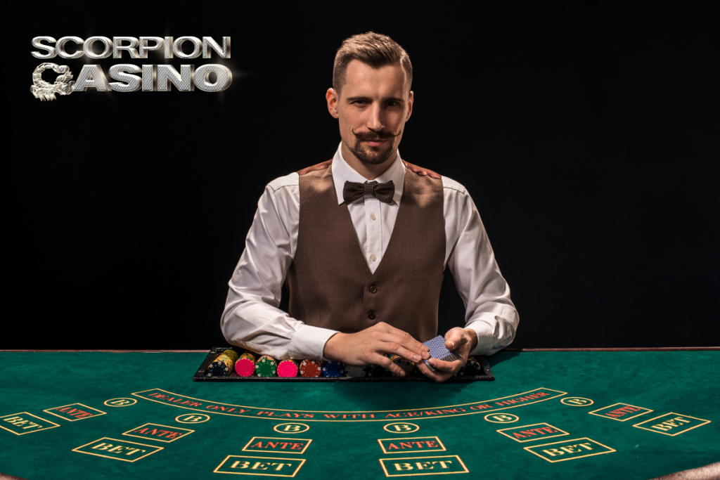 homepage di Scorpion casinò