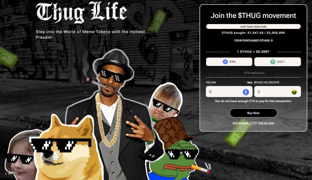 thug life token presale