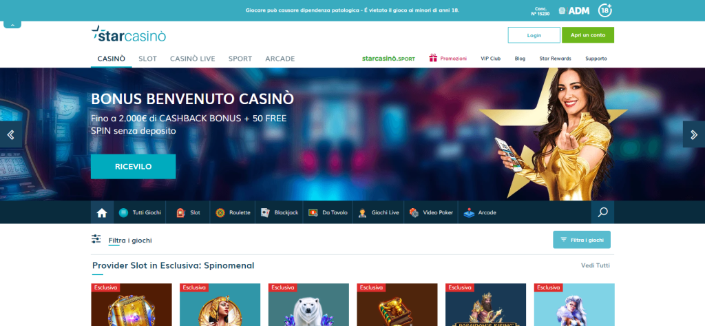 Miglior casino online Star casino