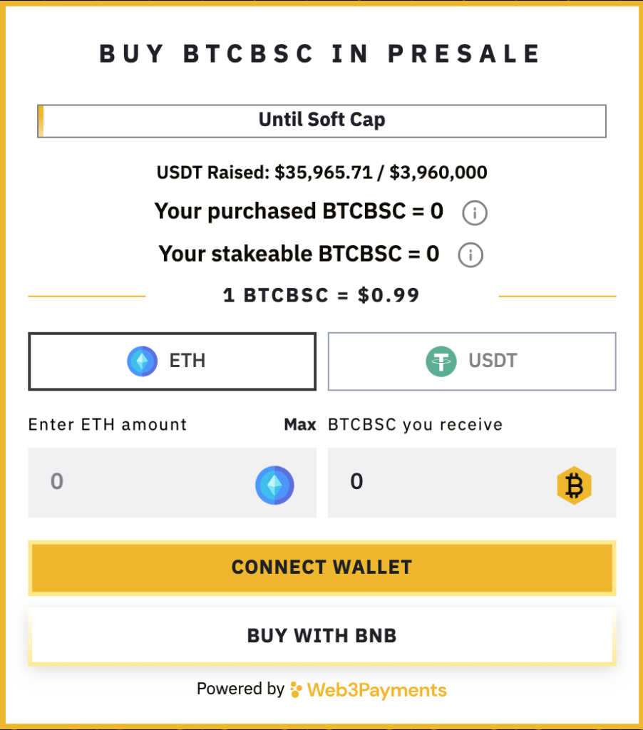 come comprare Bitcoin BSC 