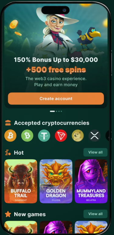 TG Casino app