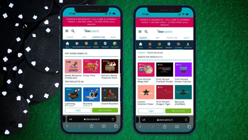 star casinò App