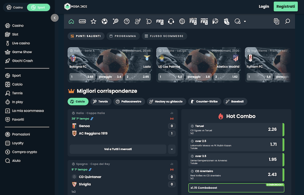 MegaDice-scommesse