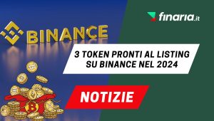 3 token prossimi al listing su Binance