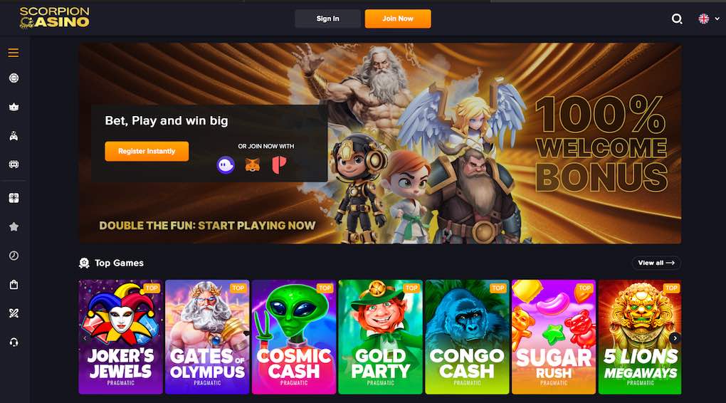 scorp casinò news
