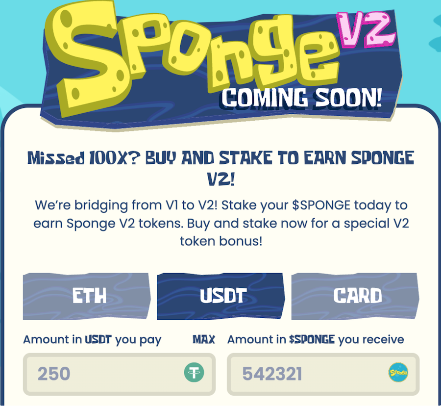 come comprare SPonge V2 -tutorial