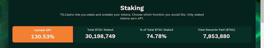 staking