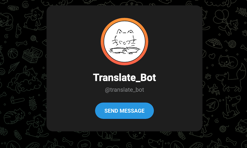 Translate bot