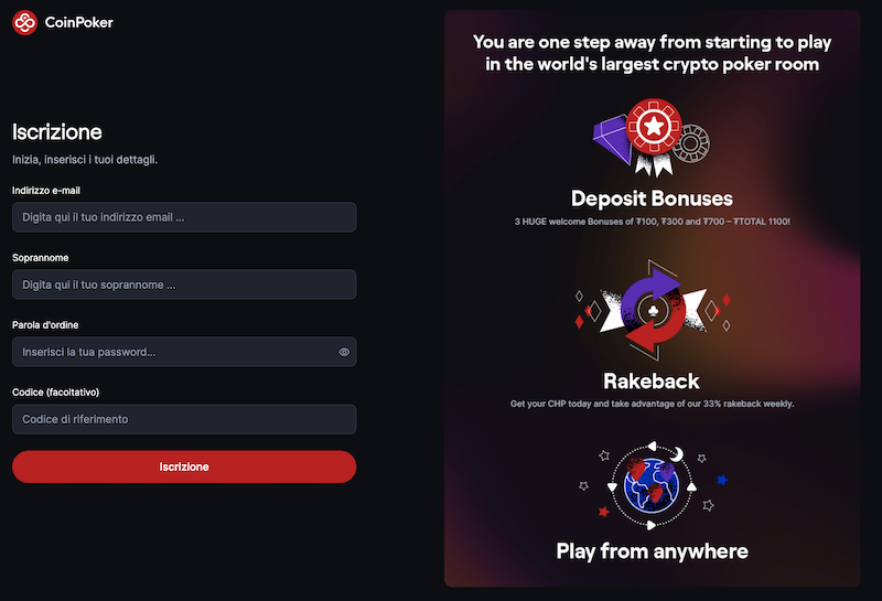 Come giocare su CoinPoker