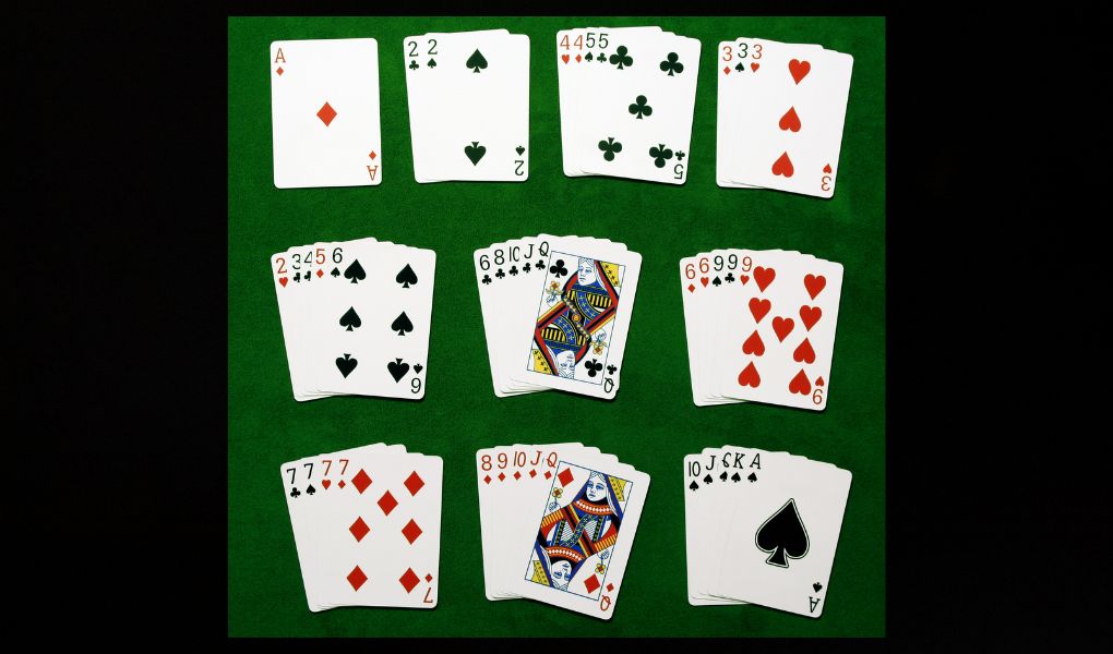 Le poker hands