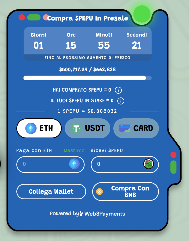 presale di Pepu