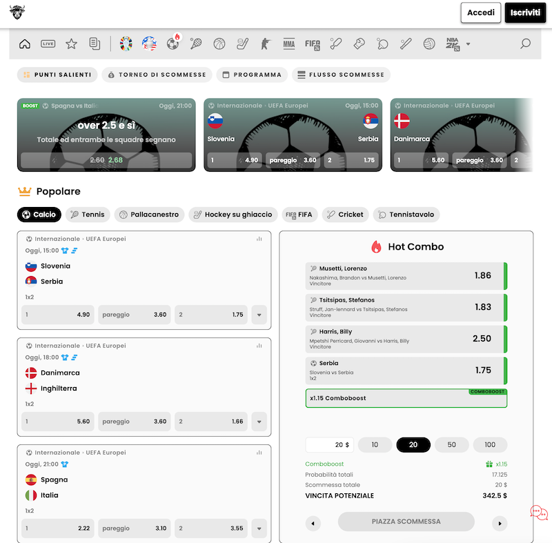 WSM Casino non aams che puoi usare dall'Italia