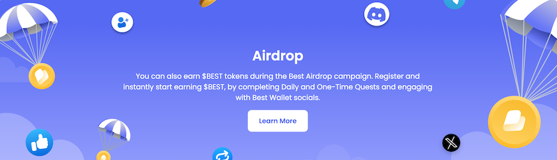 Best wallet airdop