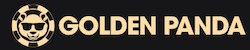 golden panda logo dark