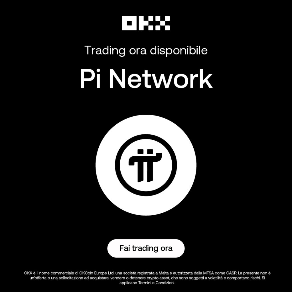 Pi coin in Europa su OKX