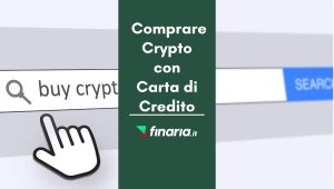 Comprare crypto con carte di credito