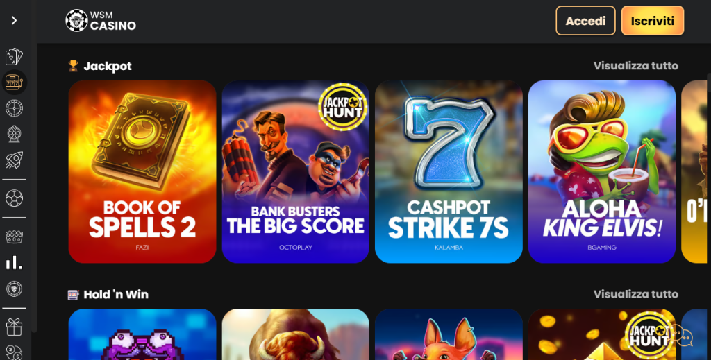 wsm casino - migliori app scommesse