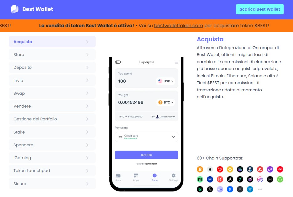 Caricare e ottenere crypto compatibili - Bitcoin Hyper