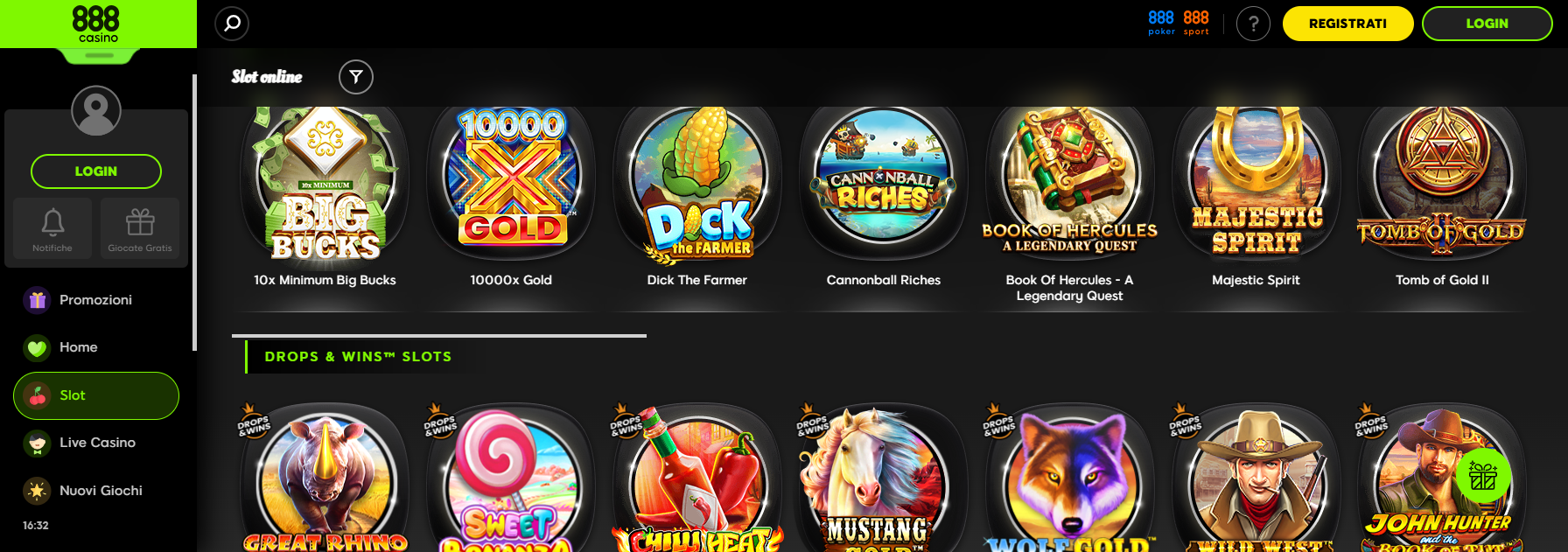 Migliori casino AAMS - 888casino