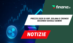 Google Gemini prevede il prezzo per SOL, XRP e Cronos