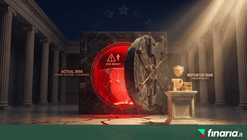 Rendering 3D: caveau aperto rivela un enorme