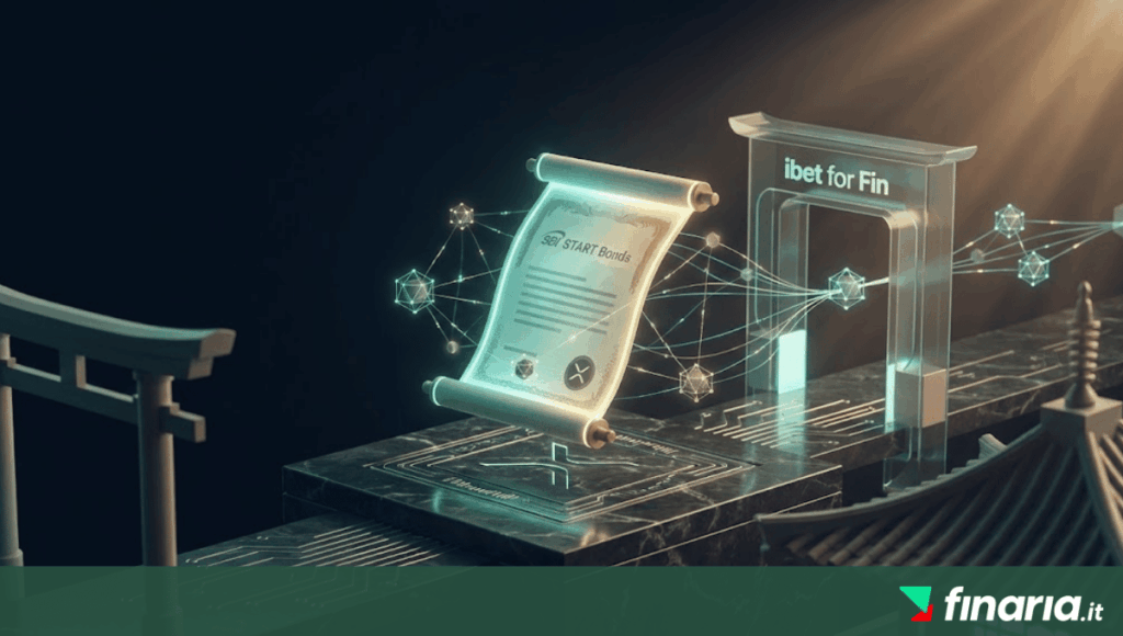 Rendering 3D di una pergamena digitale luminosa