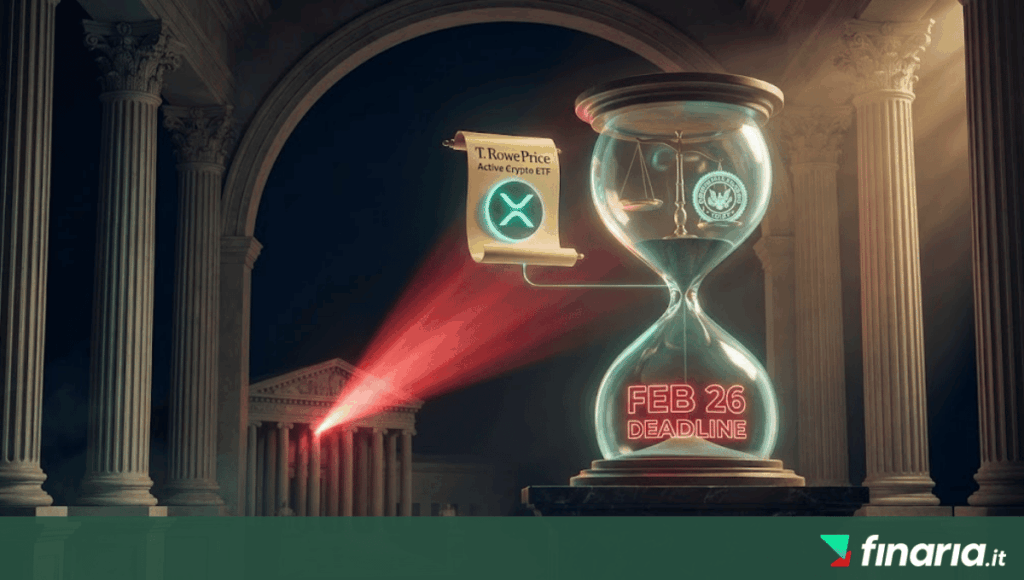 Illustrazione 3D di una clessidra con