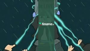 Illustrazione crypto con energia e fulmini simbolo di liquidità cross-chain e DeFi