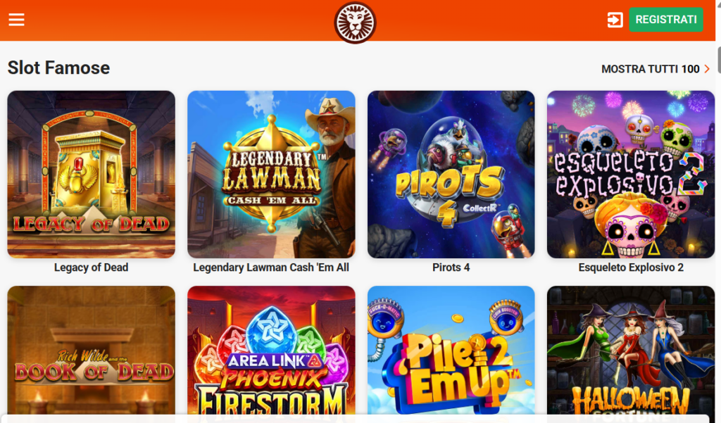 leo vegas casino online affidabile