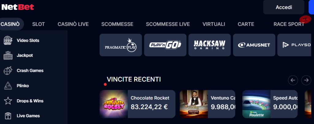 netbet è uno dei nuovi casino online migliori in circolazione